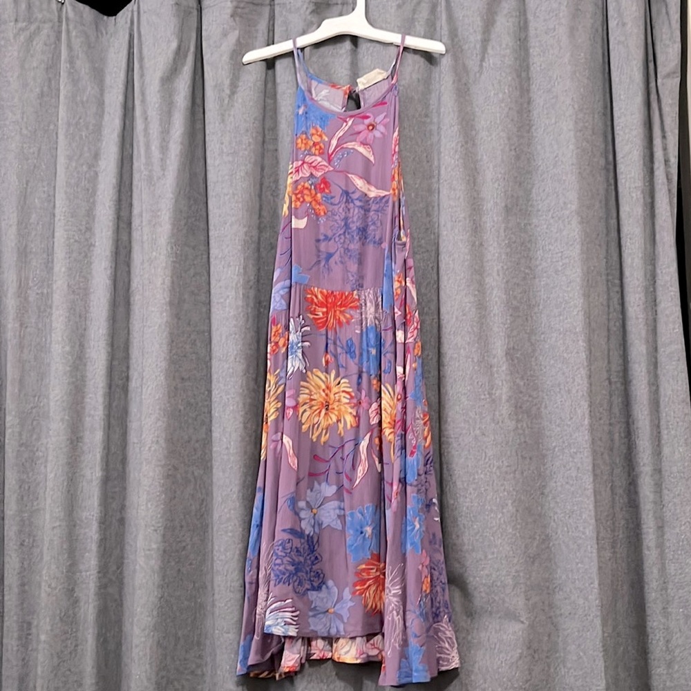 Altar’d State Lavender Floral Mini Dress